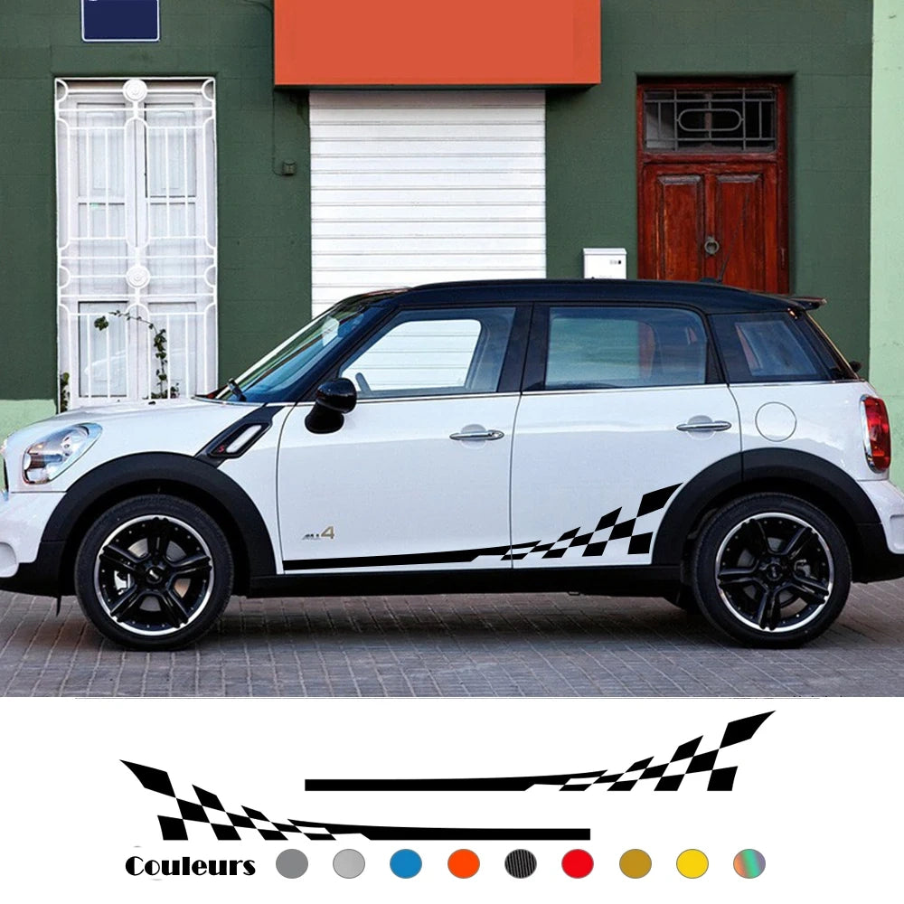 Autocollants latéraux pour portes de voiture - Style 3