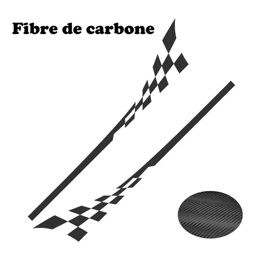 Autocollants latéraux pour portes de voiture - Style 3