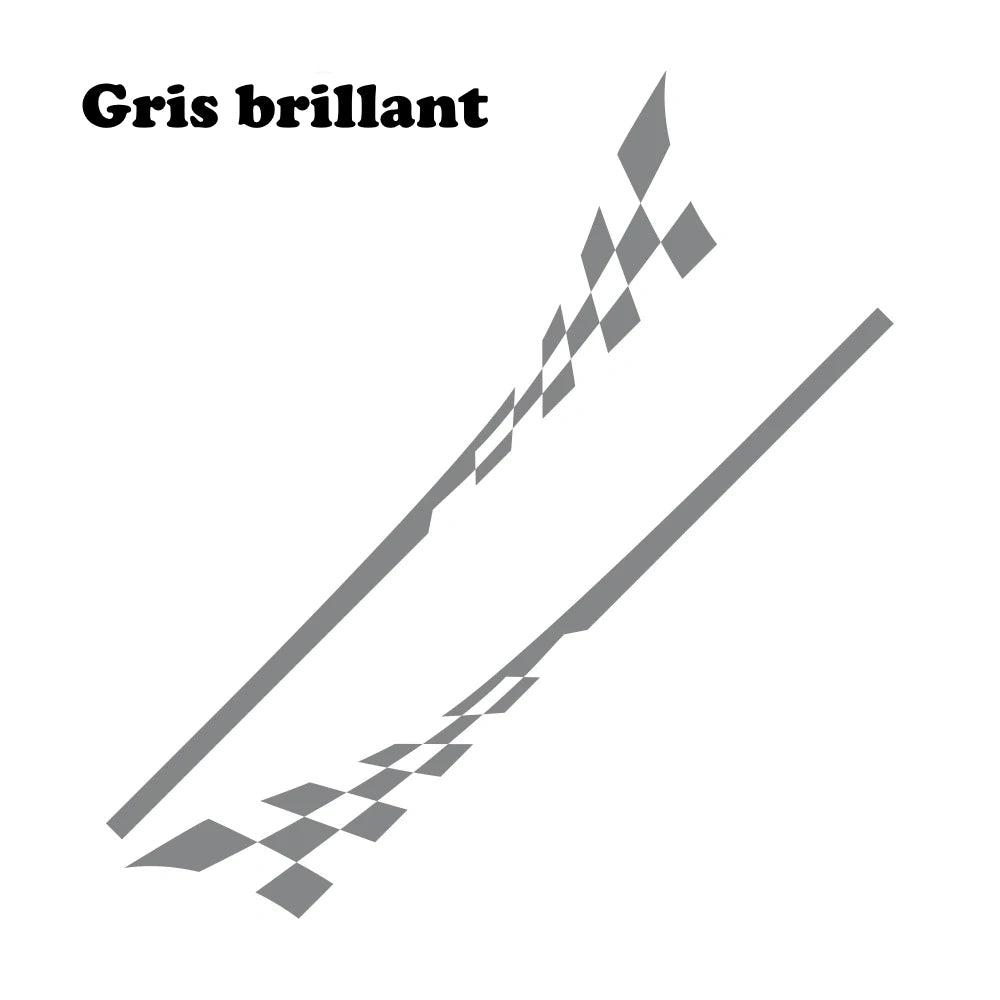 Autocollants latéraux pour portes de voiture - Style 3