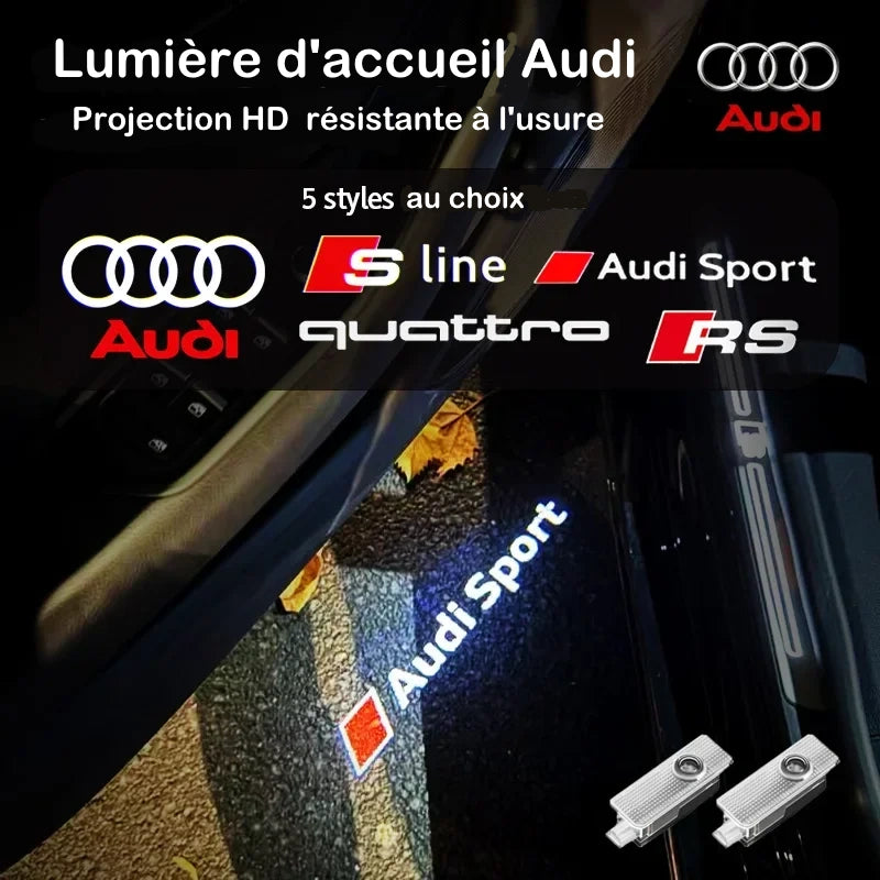 Projecteur LED du Logo Audi
