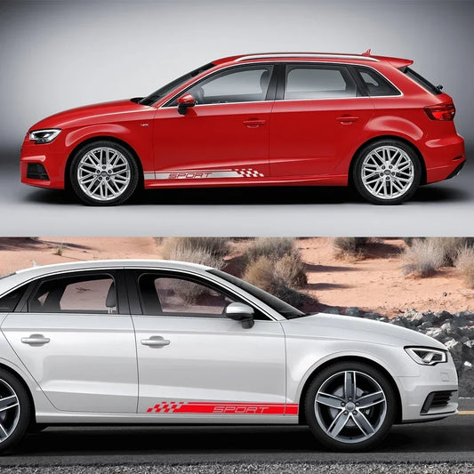 Autocollants latéraux pour portes de voiture - Style 2