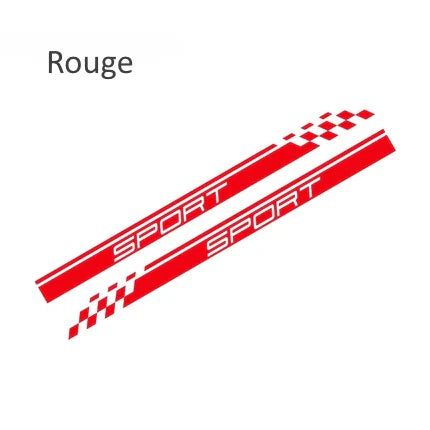 Autocollants latéraux pour portes de voiture - Style 2