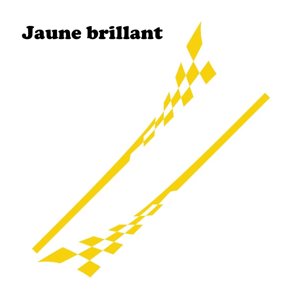 Autocollants latéraux pour portes de voiture - Style 3