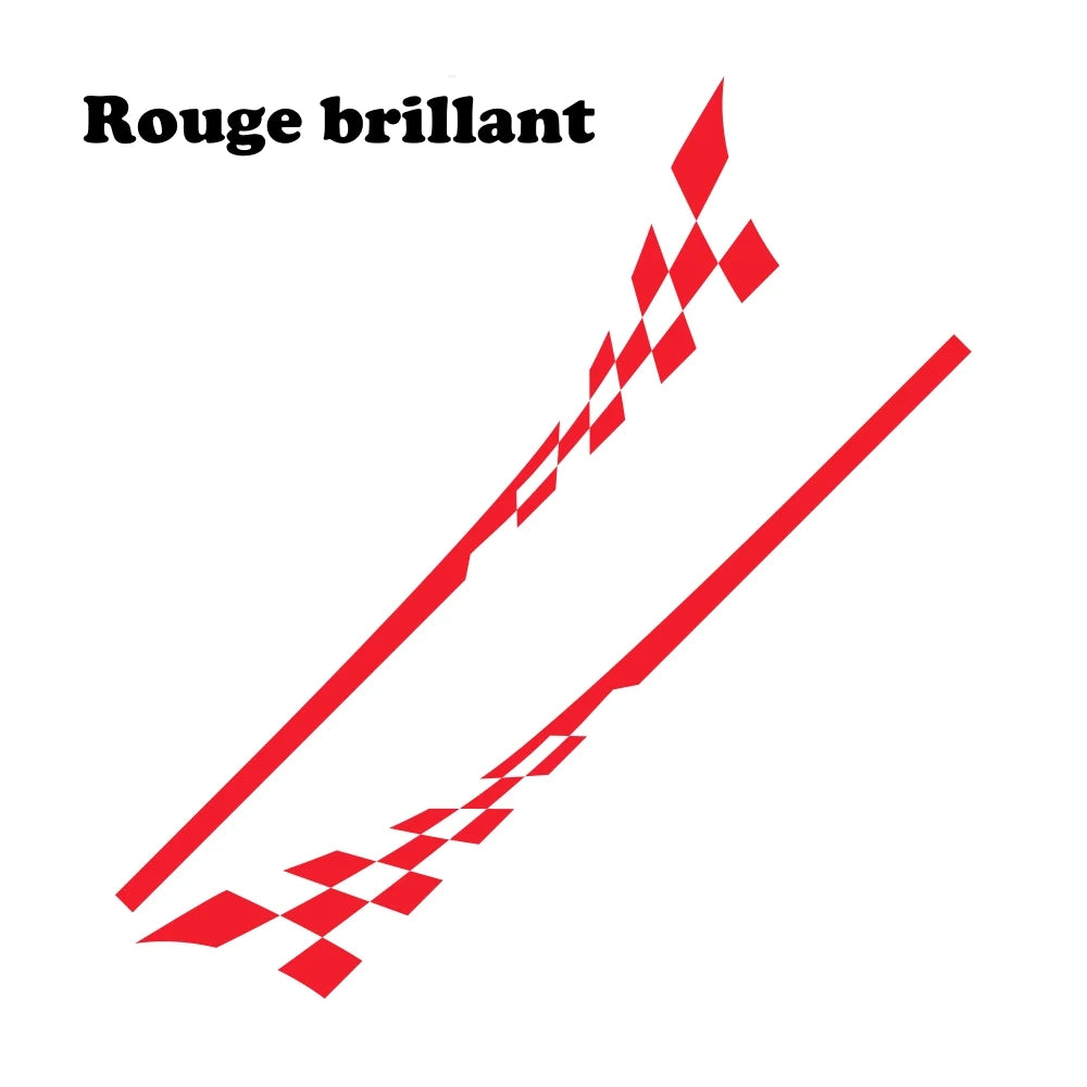 Autocollants latéraux pour portes de voiture - Style 3