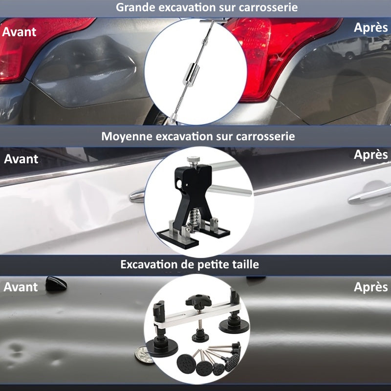 Kits de débosselage pour carrosserie de voiture