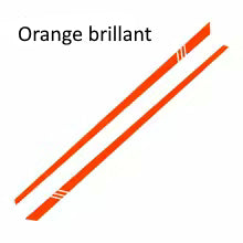 Autocollants latéraux pour portes de voiture - Style 1