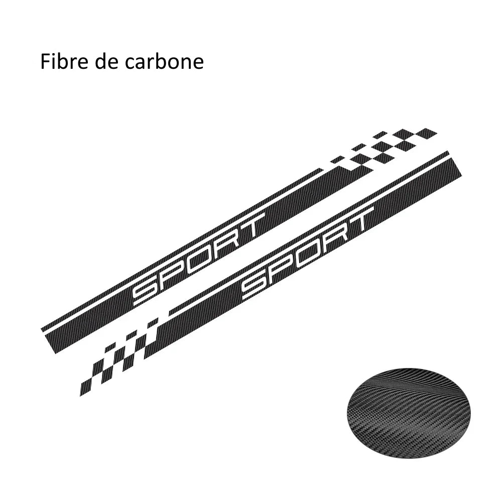 Autocollants latéraux pour portes de voiture - Style 2