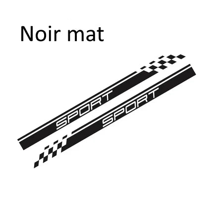 Autocollants latéraux pour portes de voiture - Style 2